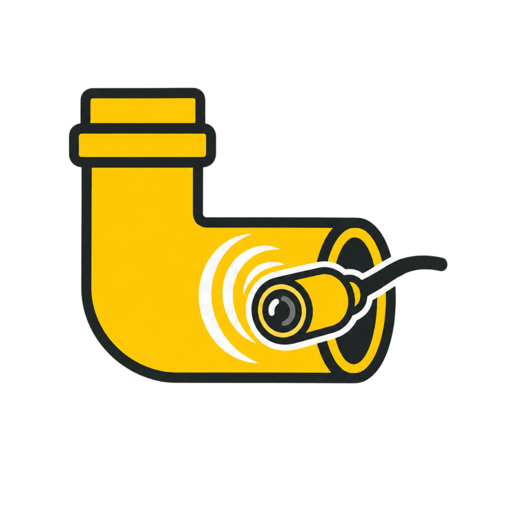 Kamerainspektion von Leitungen Icon